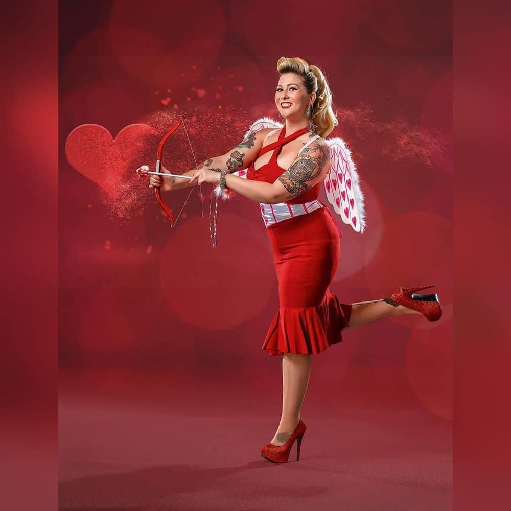 RockSteady "The Cherry Doll Face" dress